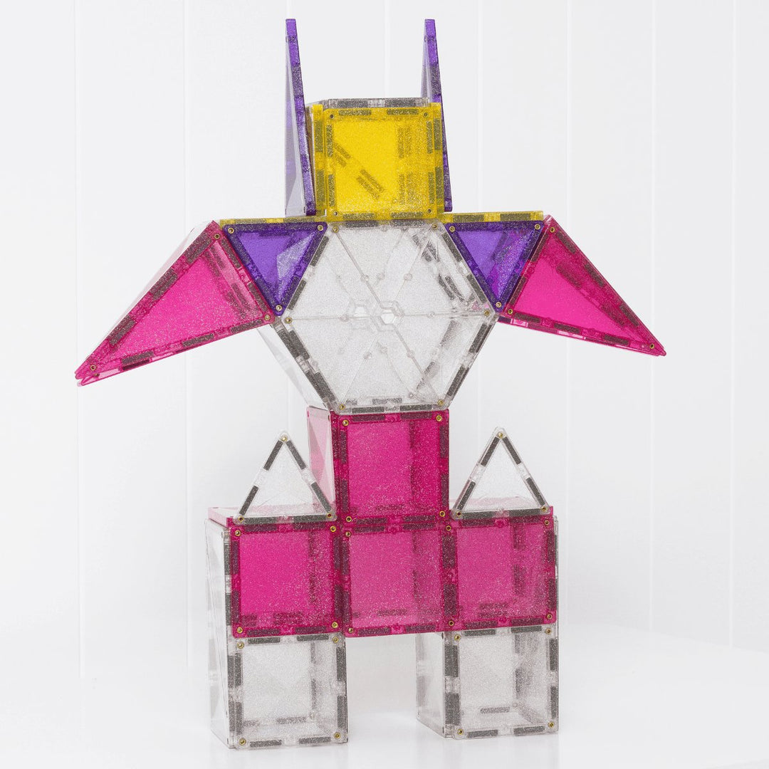 Tuiles Magnétiques – Licorne scintillante 56 mx - Connetix