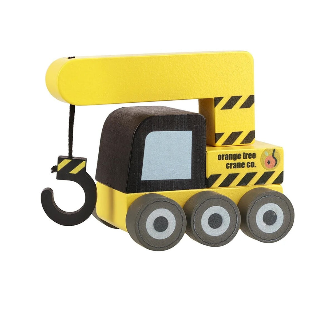 Ensemble de 2 jouets véhicules camions de chantier Orange Tree Toys Mlle et Coco