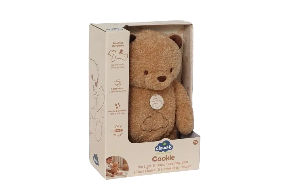 Peluche musicale et lumineuse qui respire Cookie Cloud B Mlle et Coco