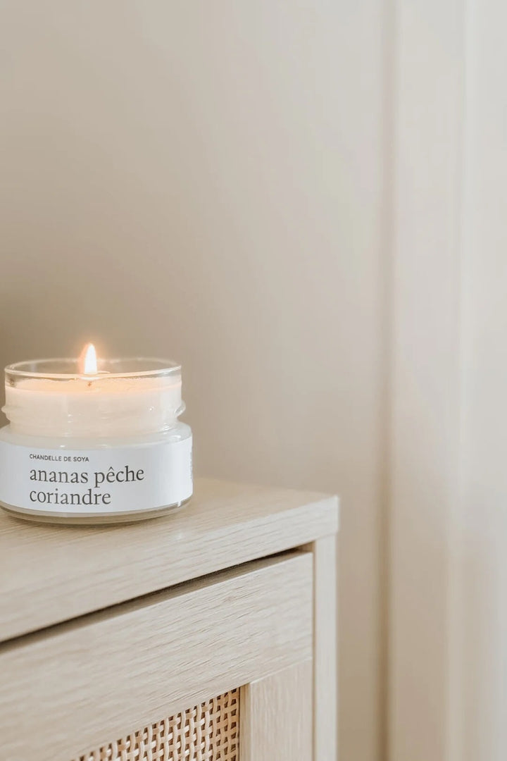 Marée Chandelle ananas pêche coriandre compagnie québécoise Mlle et Coco