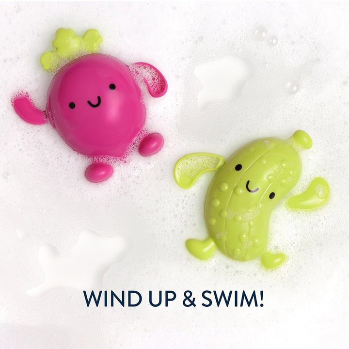 jouet de bain à remonter radis cornichon Itzy Ritzy