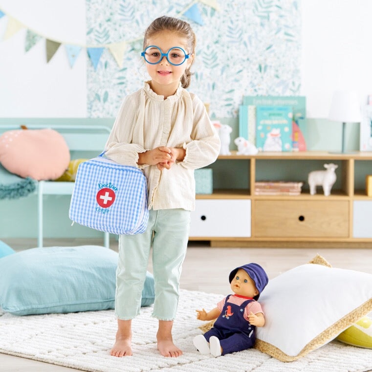 ma valise docteur et accessoire Corolle Mlle et Coco