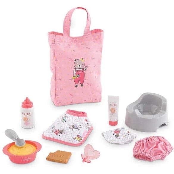 grand coffret accessoire Corolle jouet Mlle et Coco