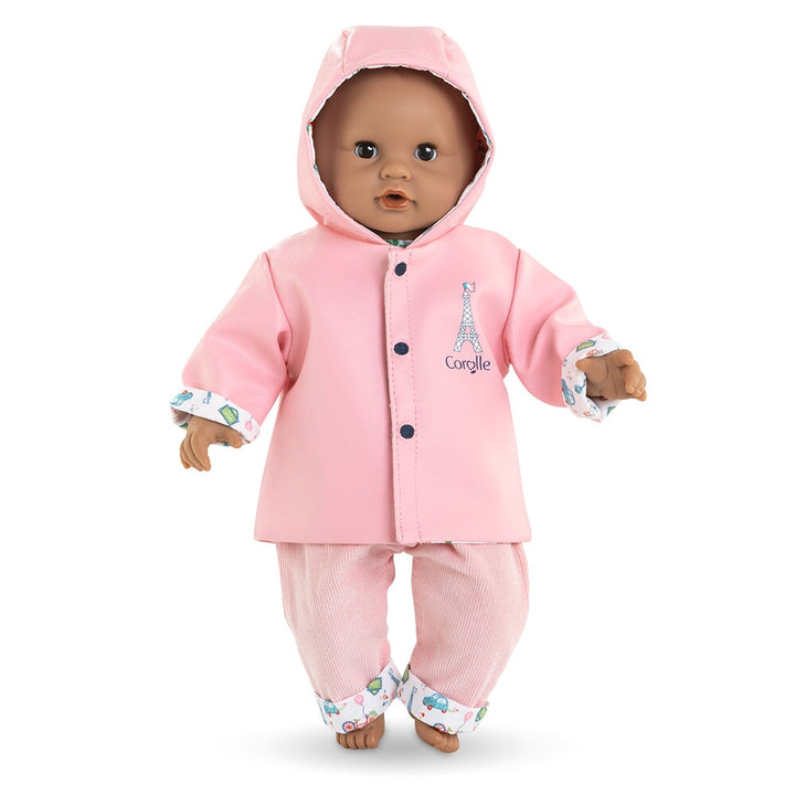 imperméable pour poupée Corolle week-end  Paris Mlle et Coco