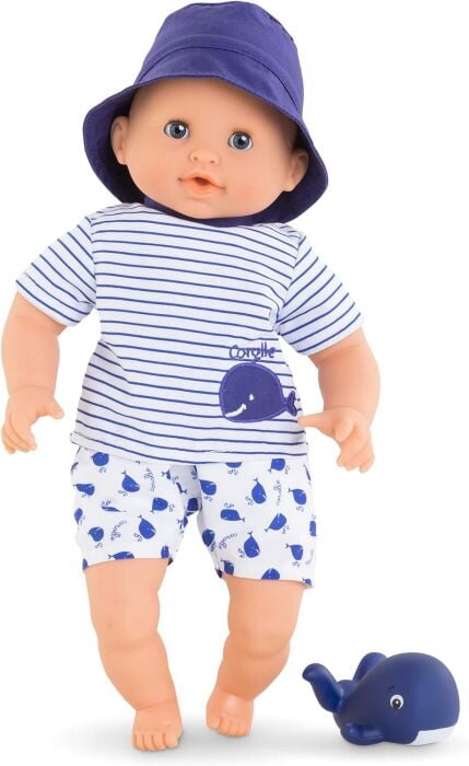Poupée Corolle Marin bain baleine jouet enfant Mlle et Coco