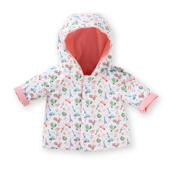 imperméable pour poupée Corolle week-end  Paris Mlle et Coco