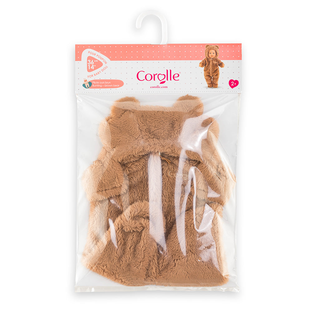 Vêtement pour poupée 36cm Pilote ours brun Corolle