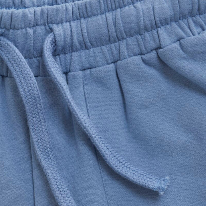 Short en coton taille élastique bleu En Fant Mlle et Coco