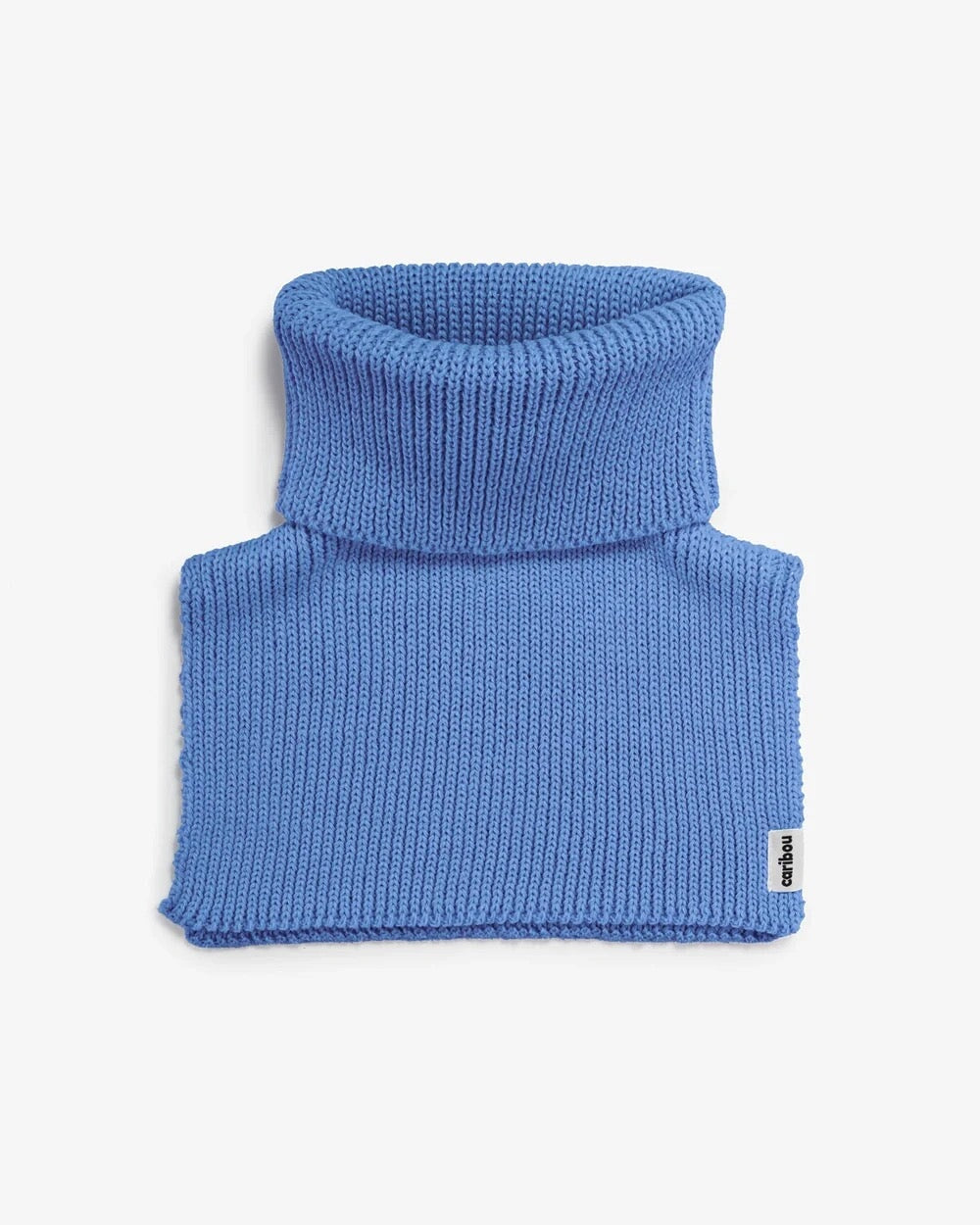 cache-cou bleu pervenche hiver Mlle et Coco Caribou