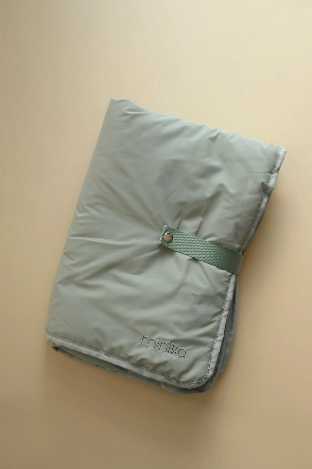 Sac à couches vert sage Minika Mlle et Coco