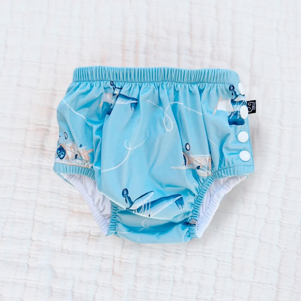 Couche de piscine réutilisable superfly Honeysuckle Mlle et Coco