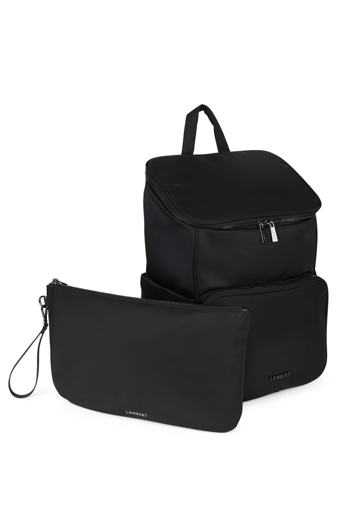 sac couche noir nylon Anabelle Lambert Mlle et coco