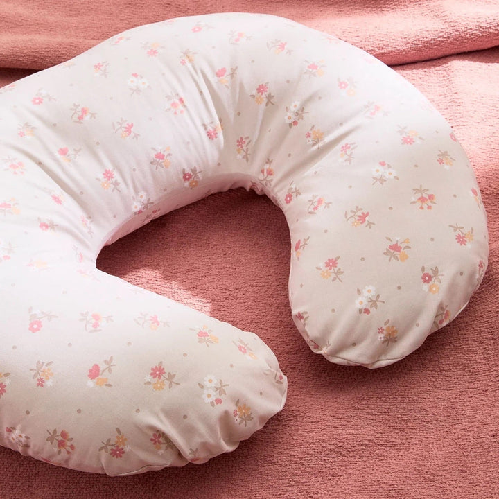 Coussin allaitement motif fleurs de perlimpinpin par Mlle &amp; Coco