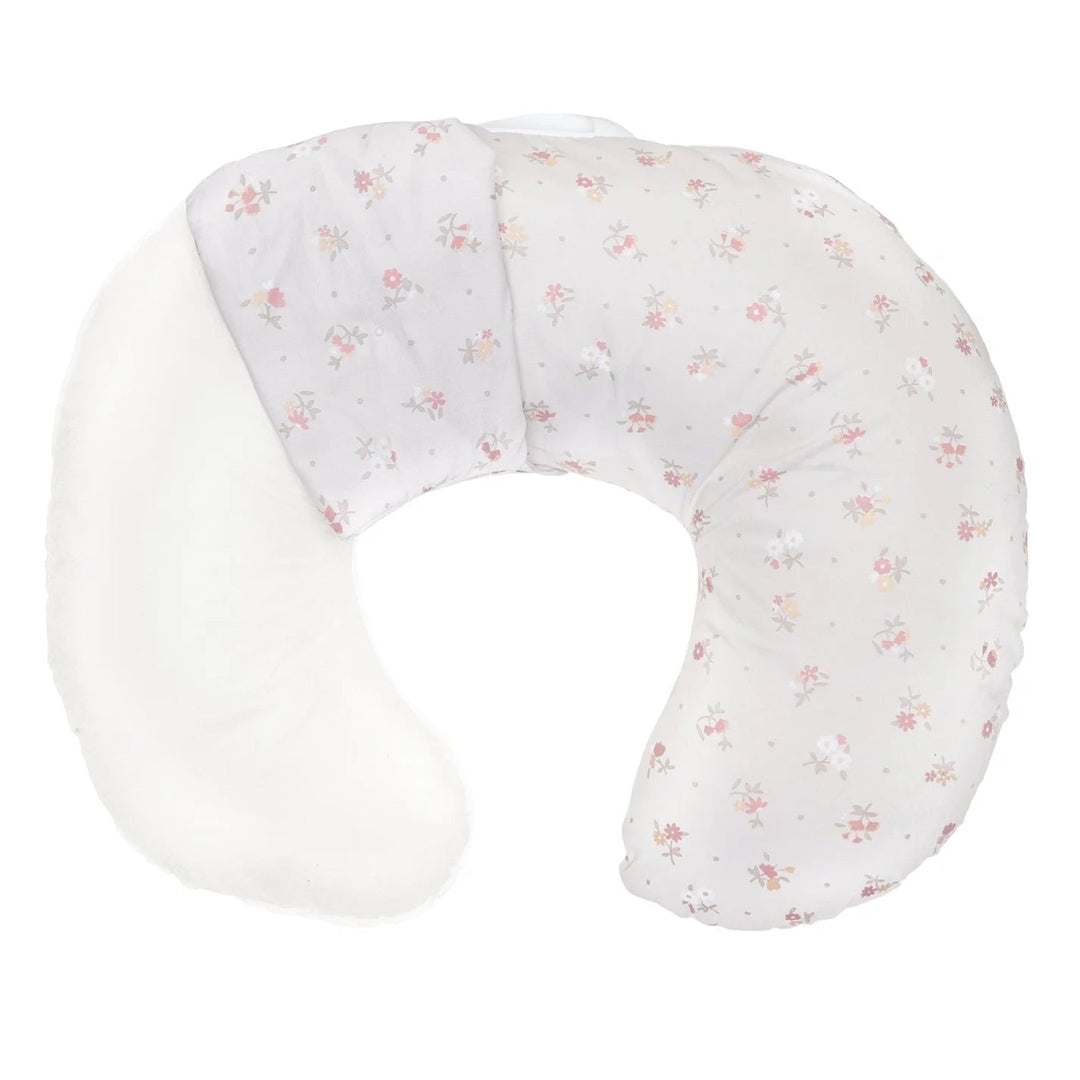 Coussin allaitement motif fleurs de perlimpinpin par Mlle &amp; Coco