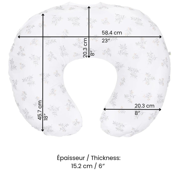Coussin allaitement de Perlimpinpin motif Forêt