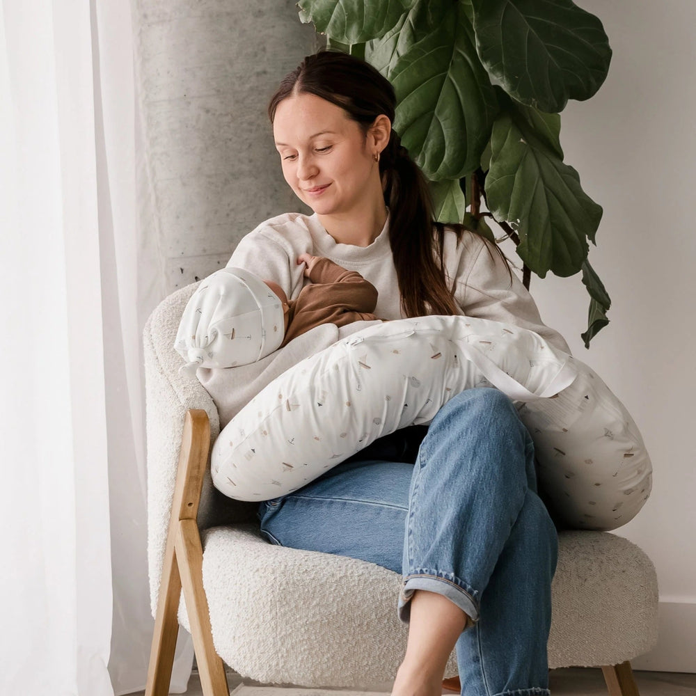 Coussin d'allaitement Océan Perlim Pinpin Mlle et Coco