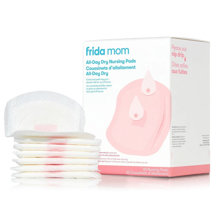 Coussinets allaitement All day dry 60 coussinets Frida Mom Mlle et Coco
