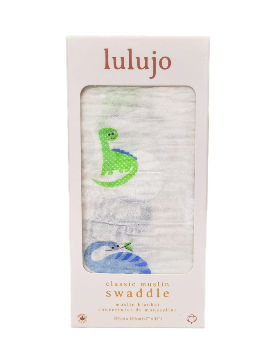 couverture mousseline dinosaure Mlle et Coco Lulujo accessoire bébé