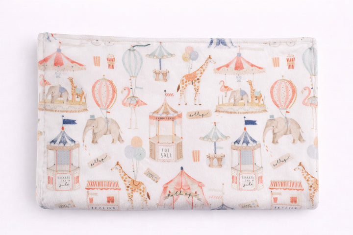 Minky Blanket - Circus - Mlle et Coco