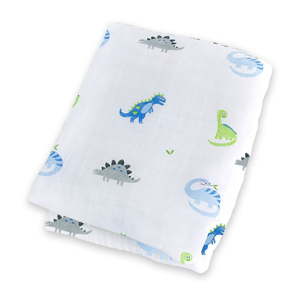 couverture mousseline dinosaure Mlle et Coco Lulujo accessoire bébé