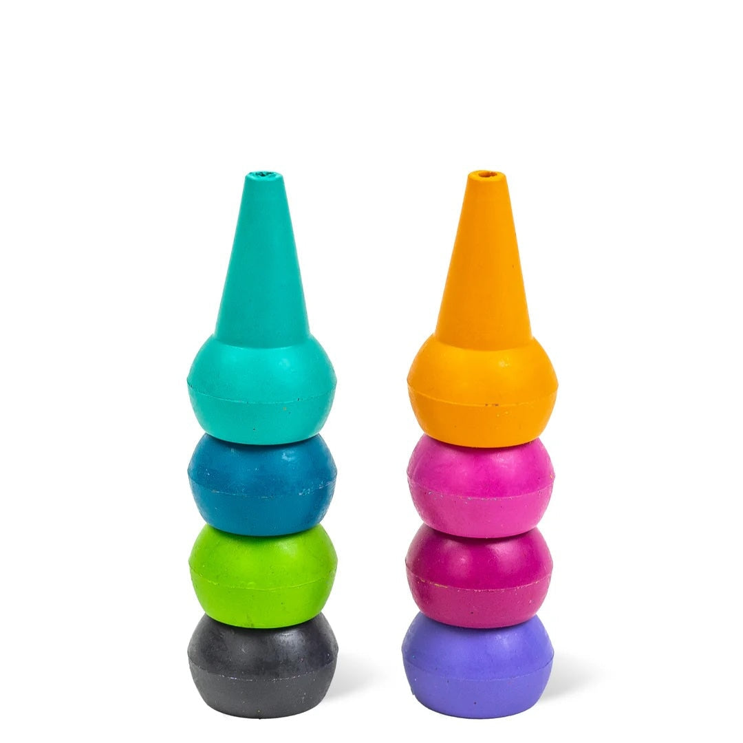 Crayon empilable couleur bonbon Tiger Tribe Mlle et Coco
