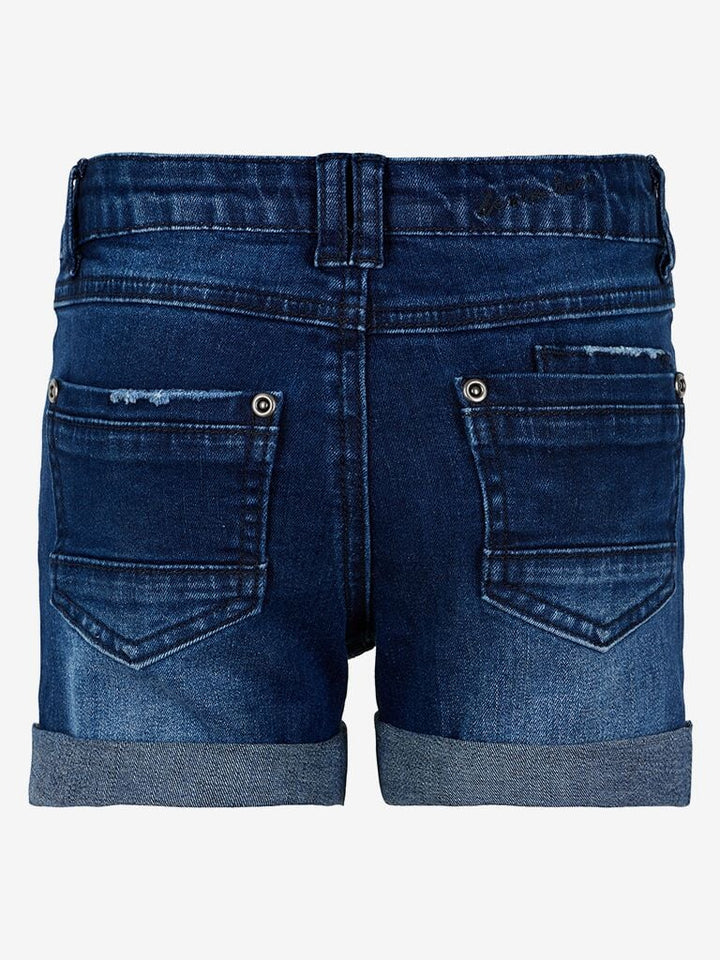 creamie short courte denim jeans enfant fille été vêtement