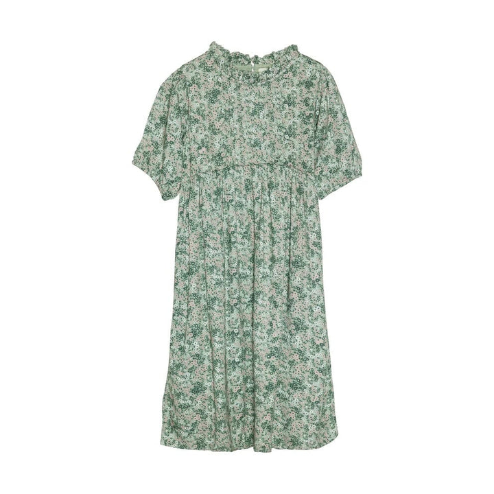 robe floral vert rose Creamie Mlle et Coco vêtement enfant