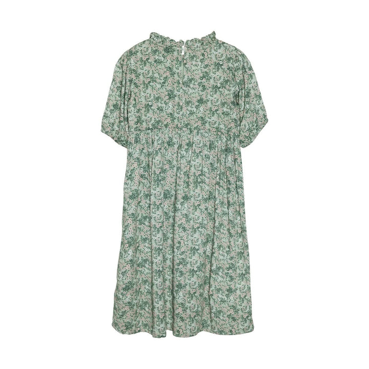 robe floral vert rose Creamie Mlle et Coco vêtement enfant