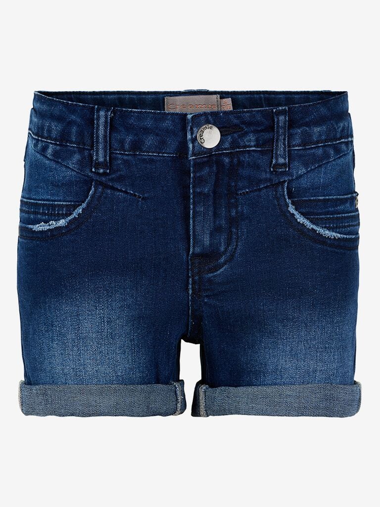 creamie short courte denim jeans enfant fille été vêtement