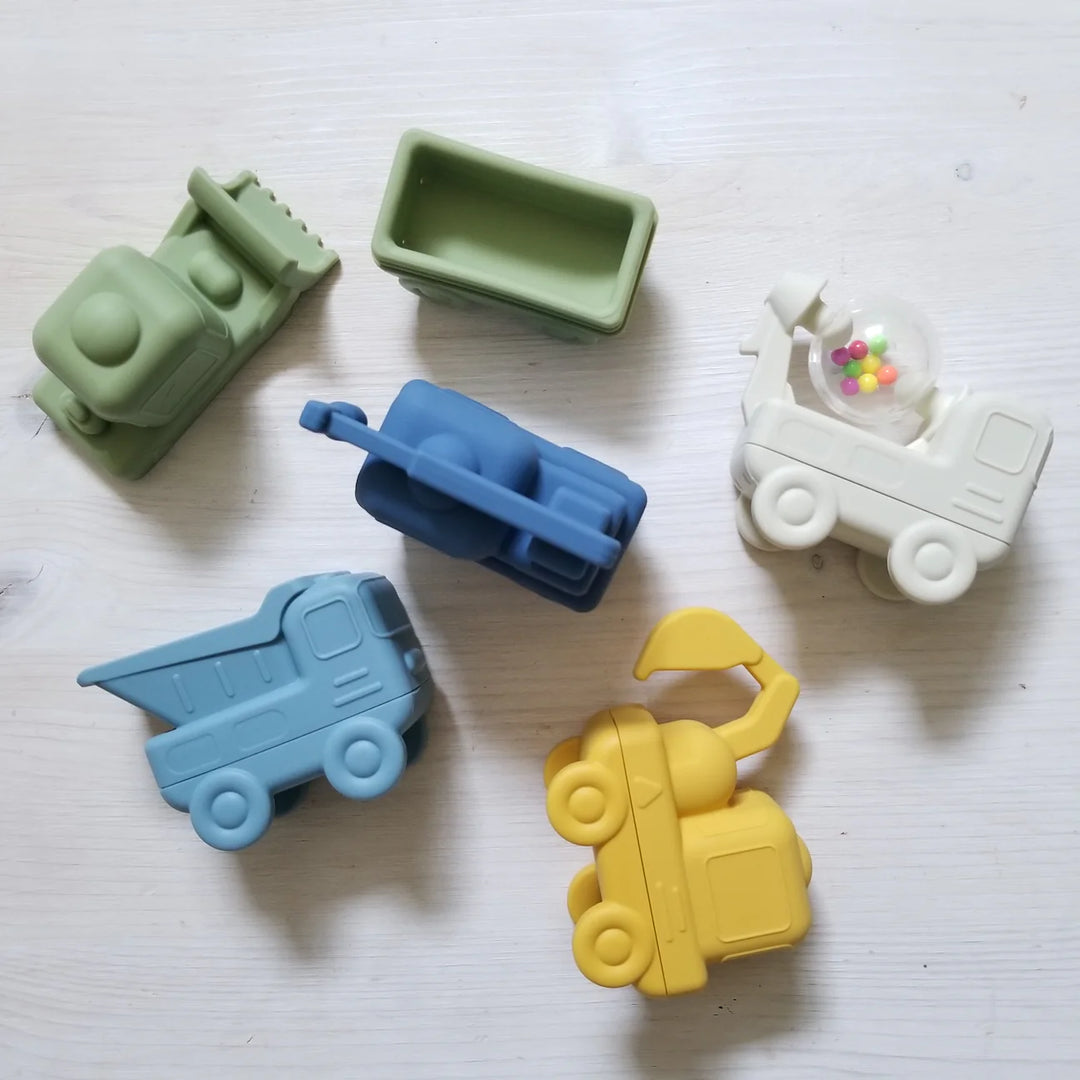 jouet bain sable camion Création Jade Mlle et Coco 