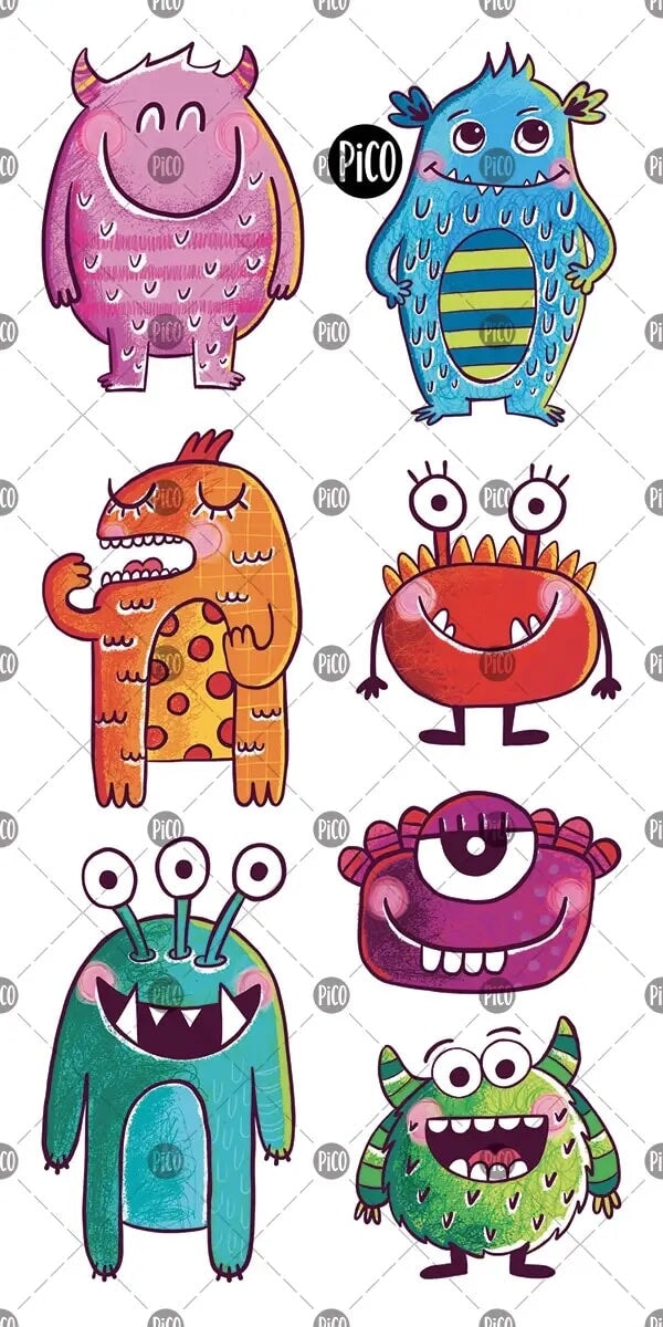 tatouage temporaire monstrueuses créatures pico tatouage compagnie québécoise