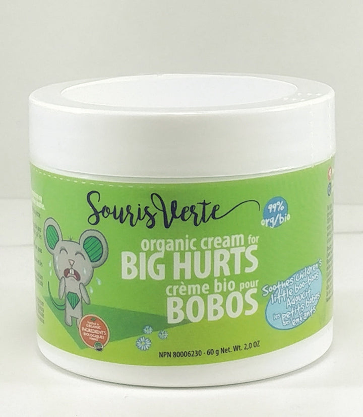 Crème bio pour bobos Souris Verte Mlle et Coco