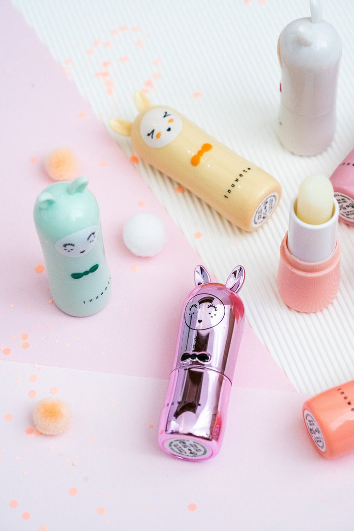 baume lèvre cerise vegan Inuwet cosmétique enfant liptick