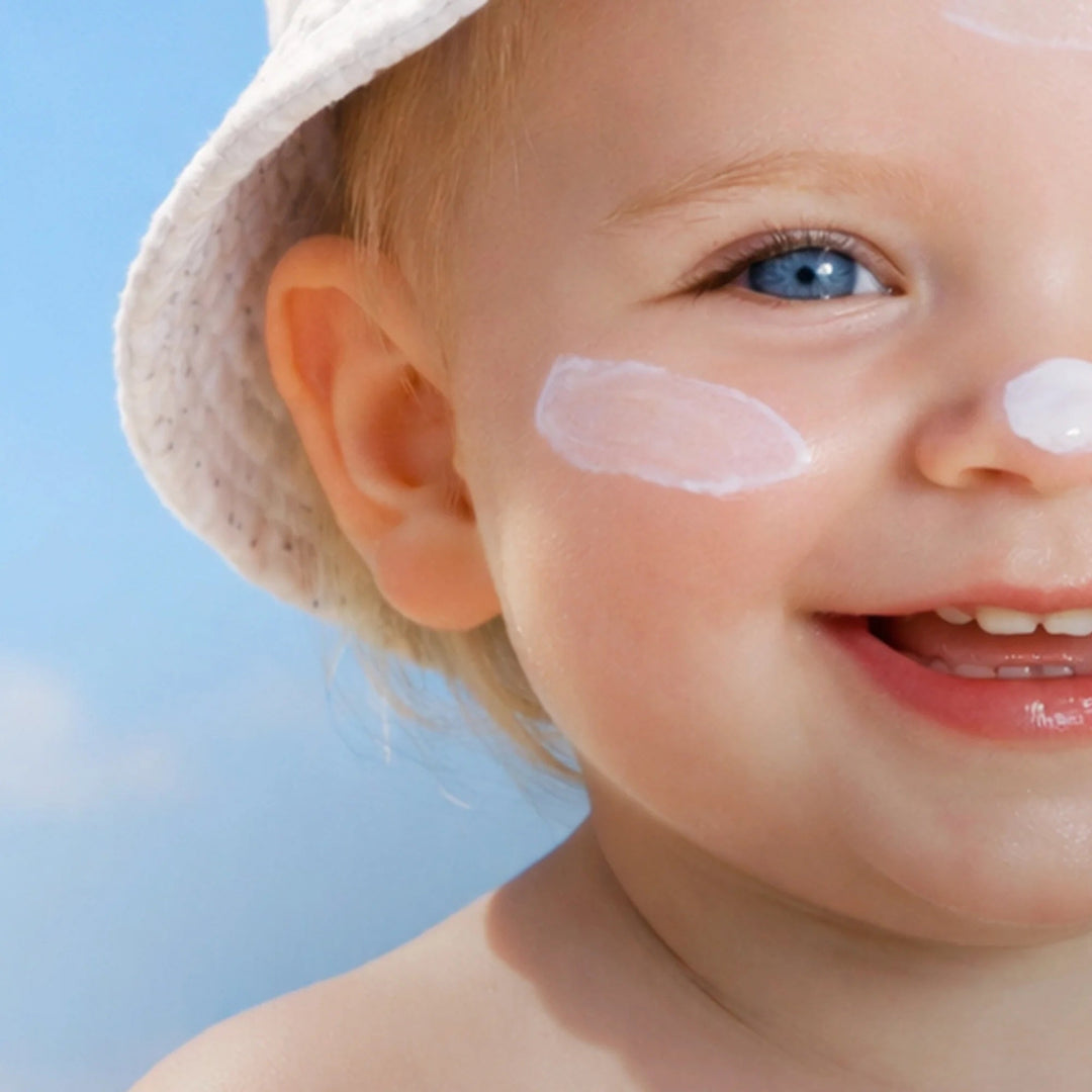 Crème solaire 50+ visage et corps bébé Attitude Mlle et Coco
