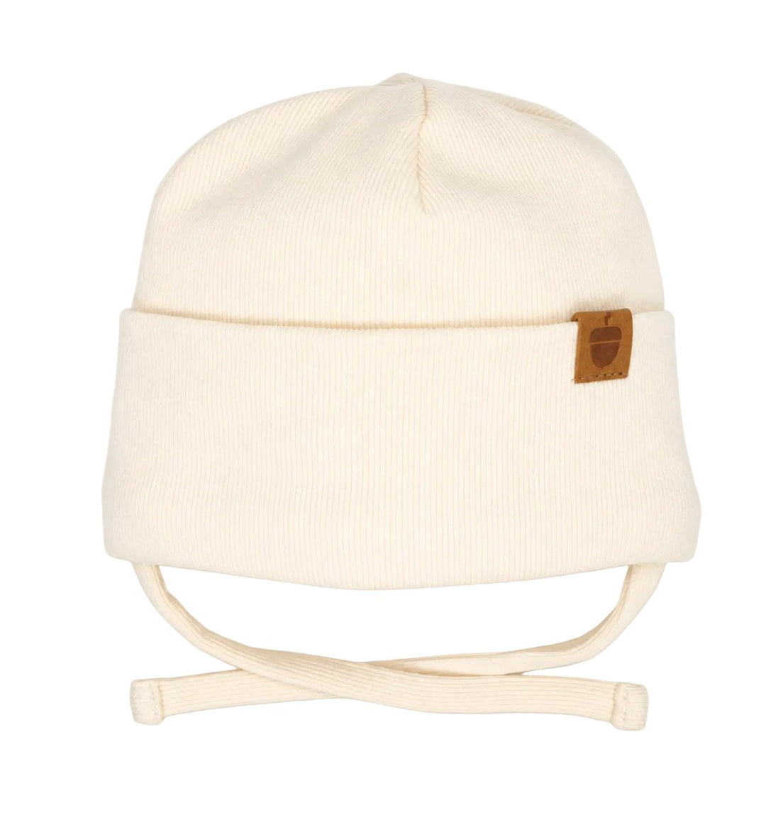 Chapeau en tricot mi-saison crème Calikids Mlle et Coco