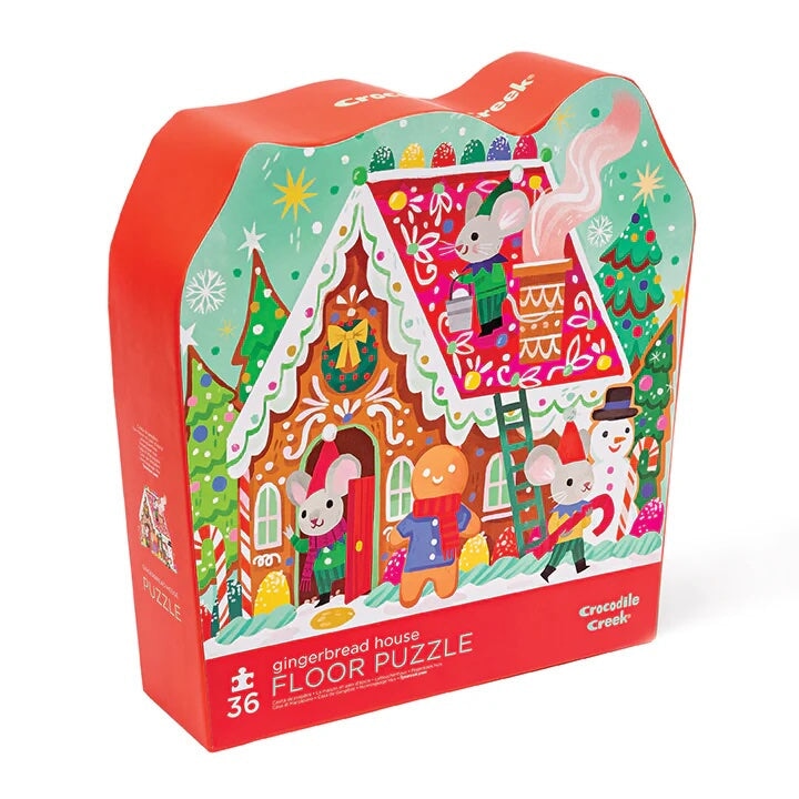 casse-tête Crocodile Creek gingerbread house Mlle et Coco