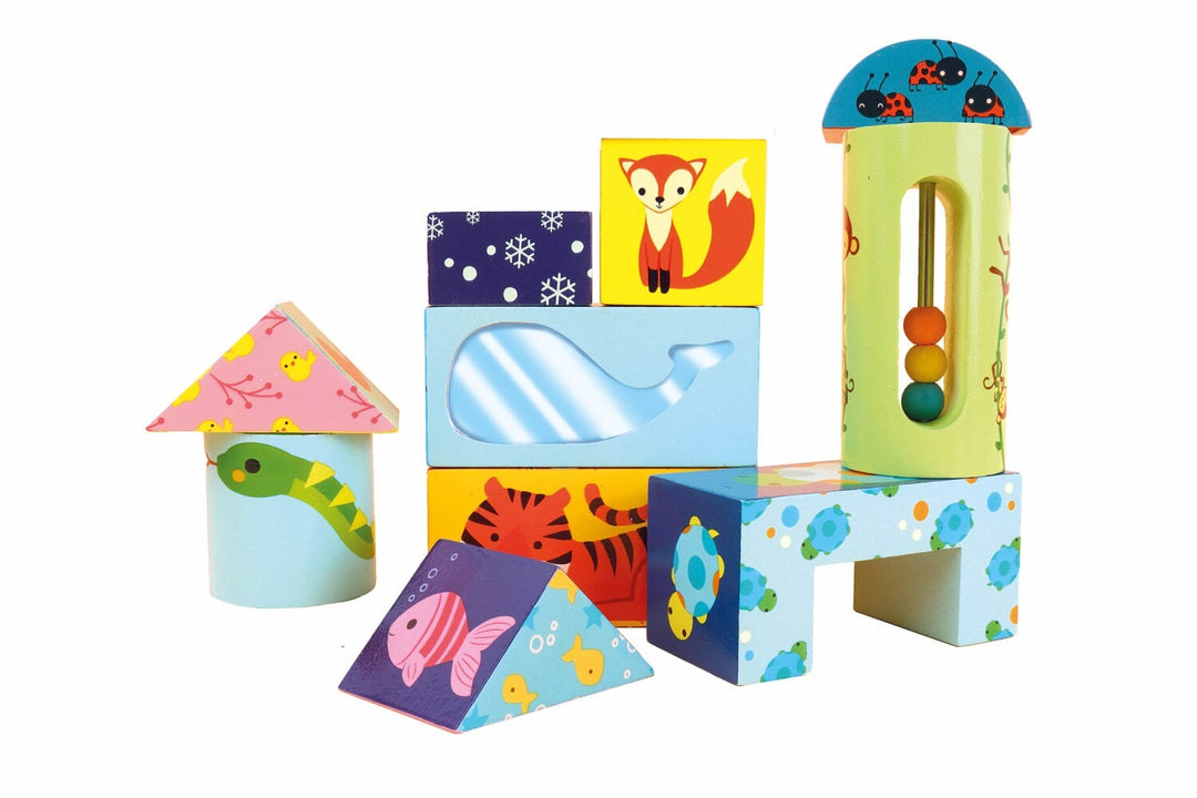 jouet cubes sonores Auzou Mlle et Coco éducatif