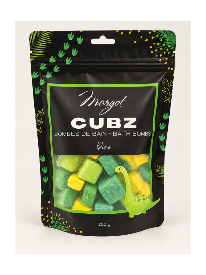 Bombes de bain cubz Dinosaure Margot Mlle et Coco