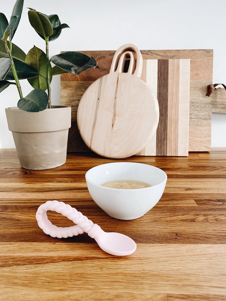 ensemble silicone ustensile cuillère fourchette Itzy Ritzy