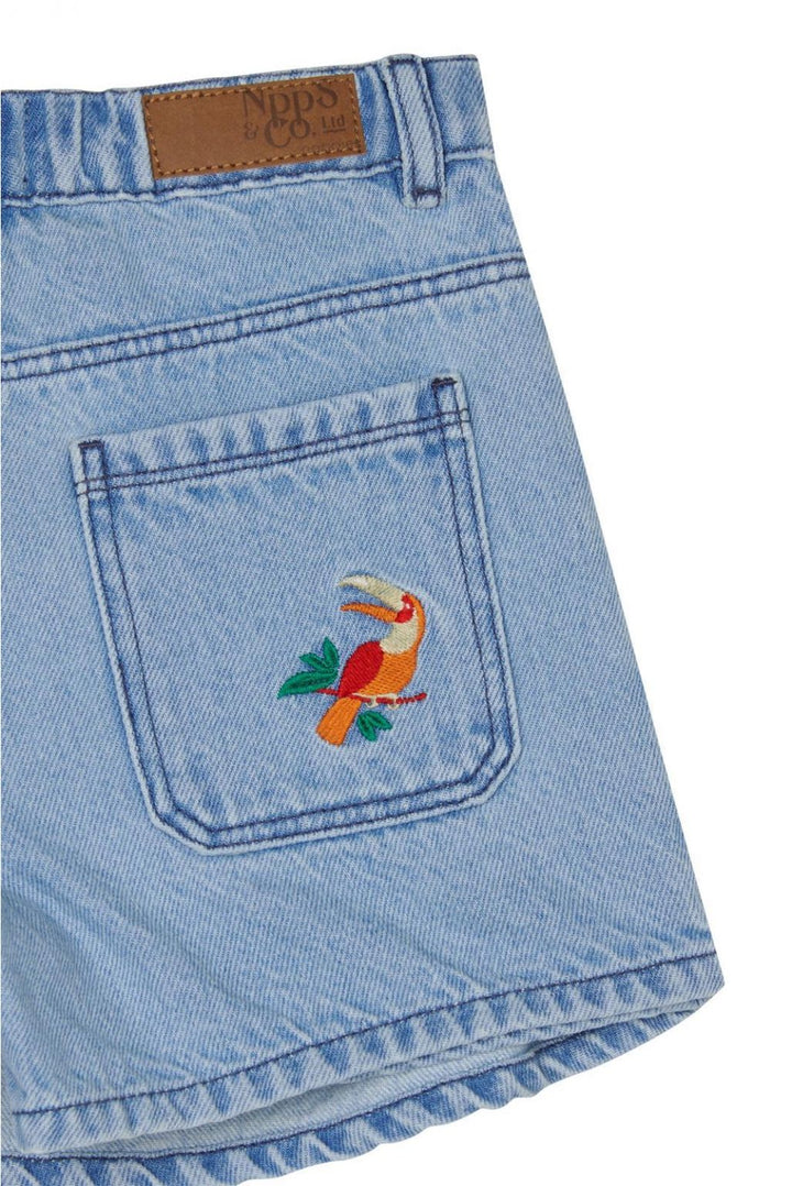jupe culotte denim pâle Noppies Mlle et Coco