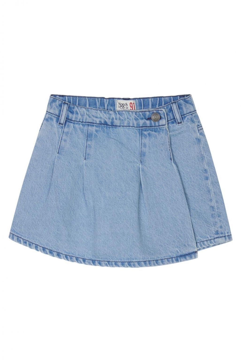 jupe culotte denim pâle Noppies Mlle et Coco