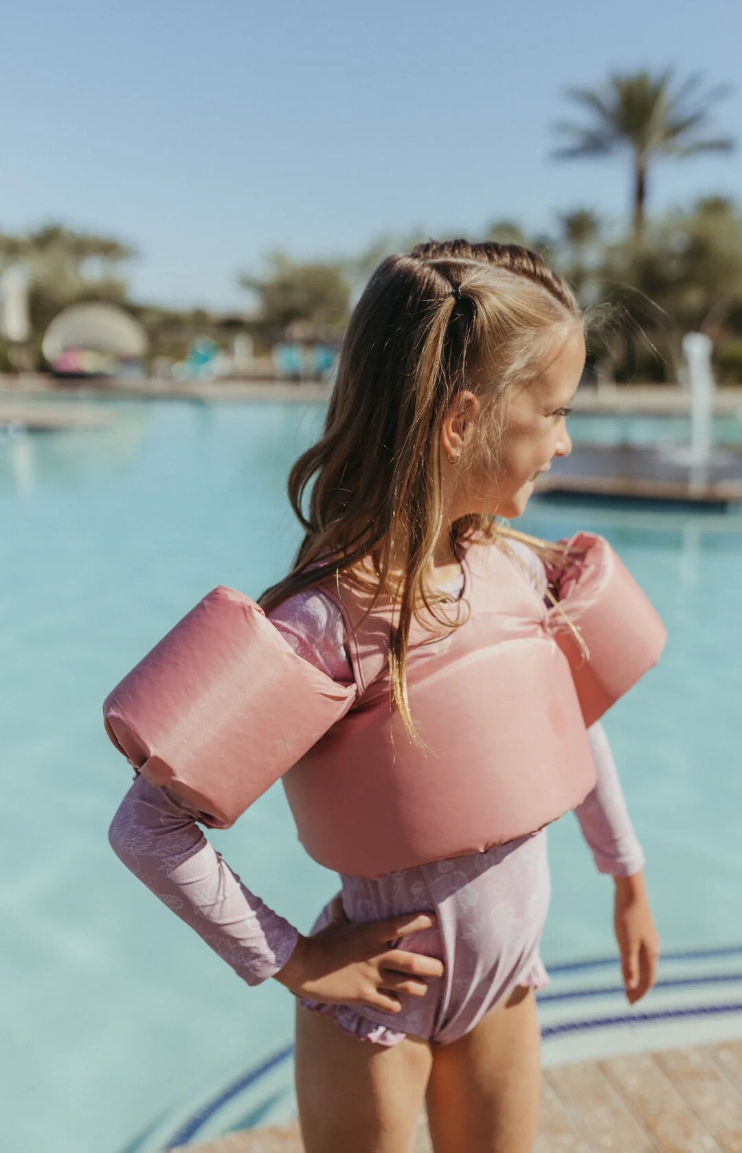 flotteur blush current tyes accessoire piscine plage enfant protection