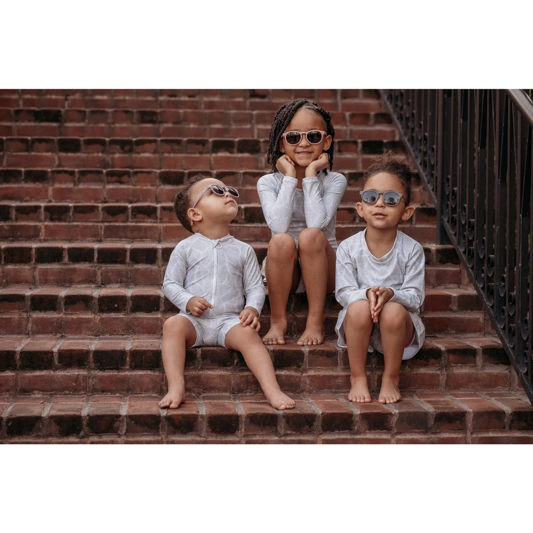 lunette soleil blanc protection solaire enfant Current Tyed