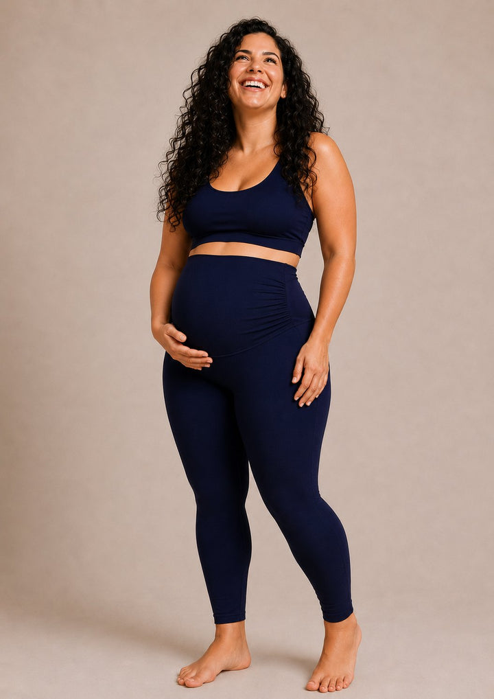 legging cynthya marine Bloom Maternité Mlle et Coco
