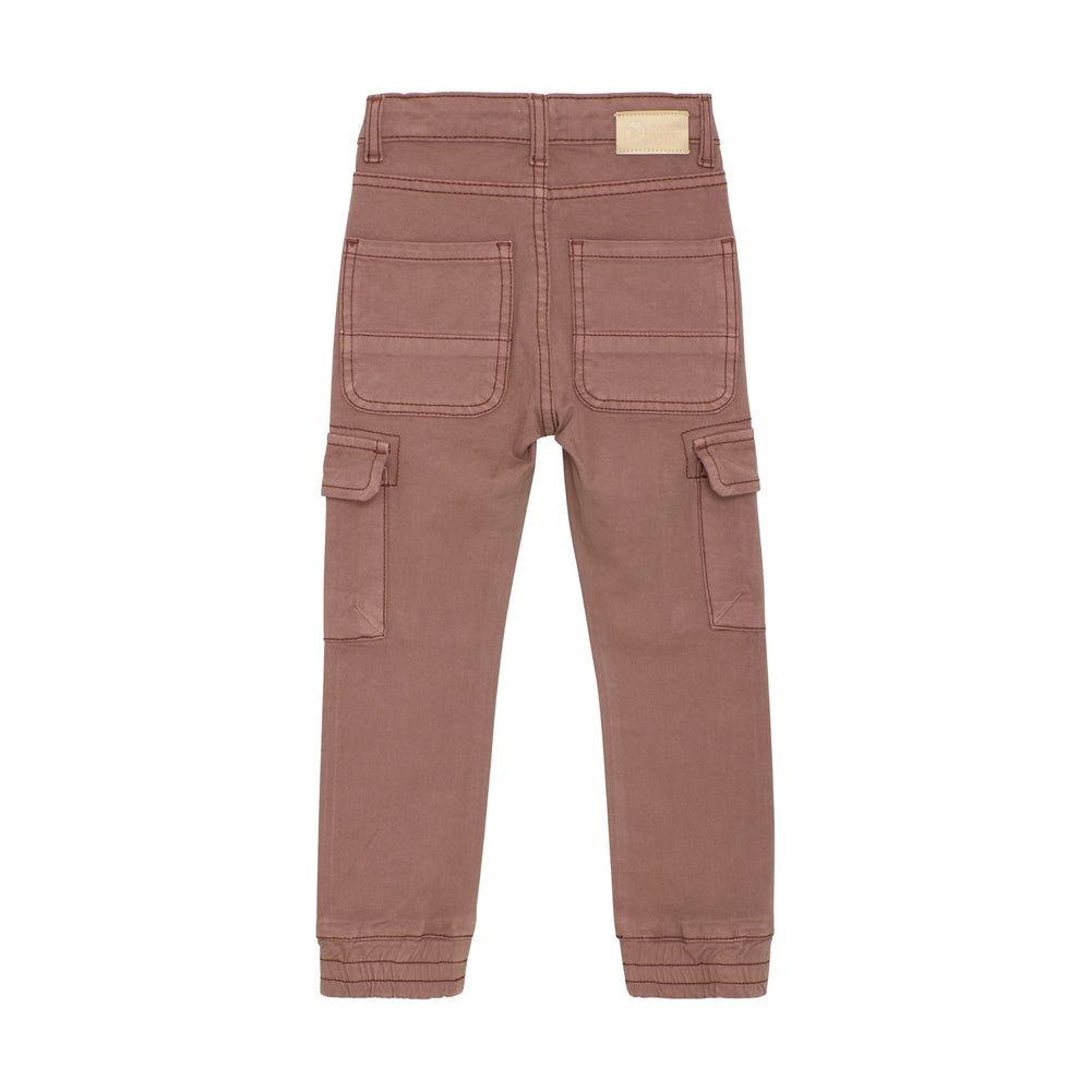 Pantalon cargo coton Terracotta rosé Daily Seven Mlle et Coco