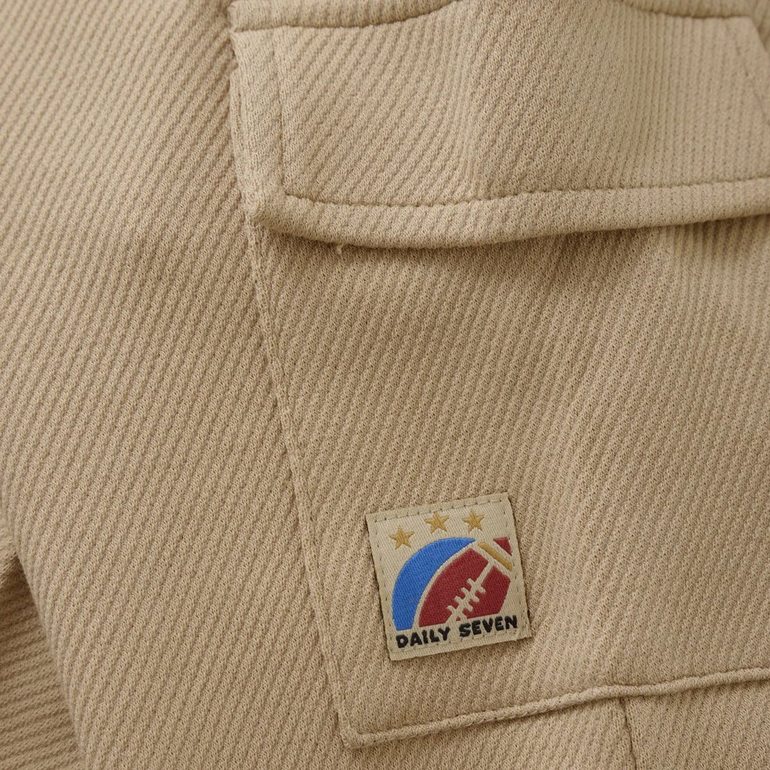 Pantalon cargo latté beige Daily Seven Mlle et Coco