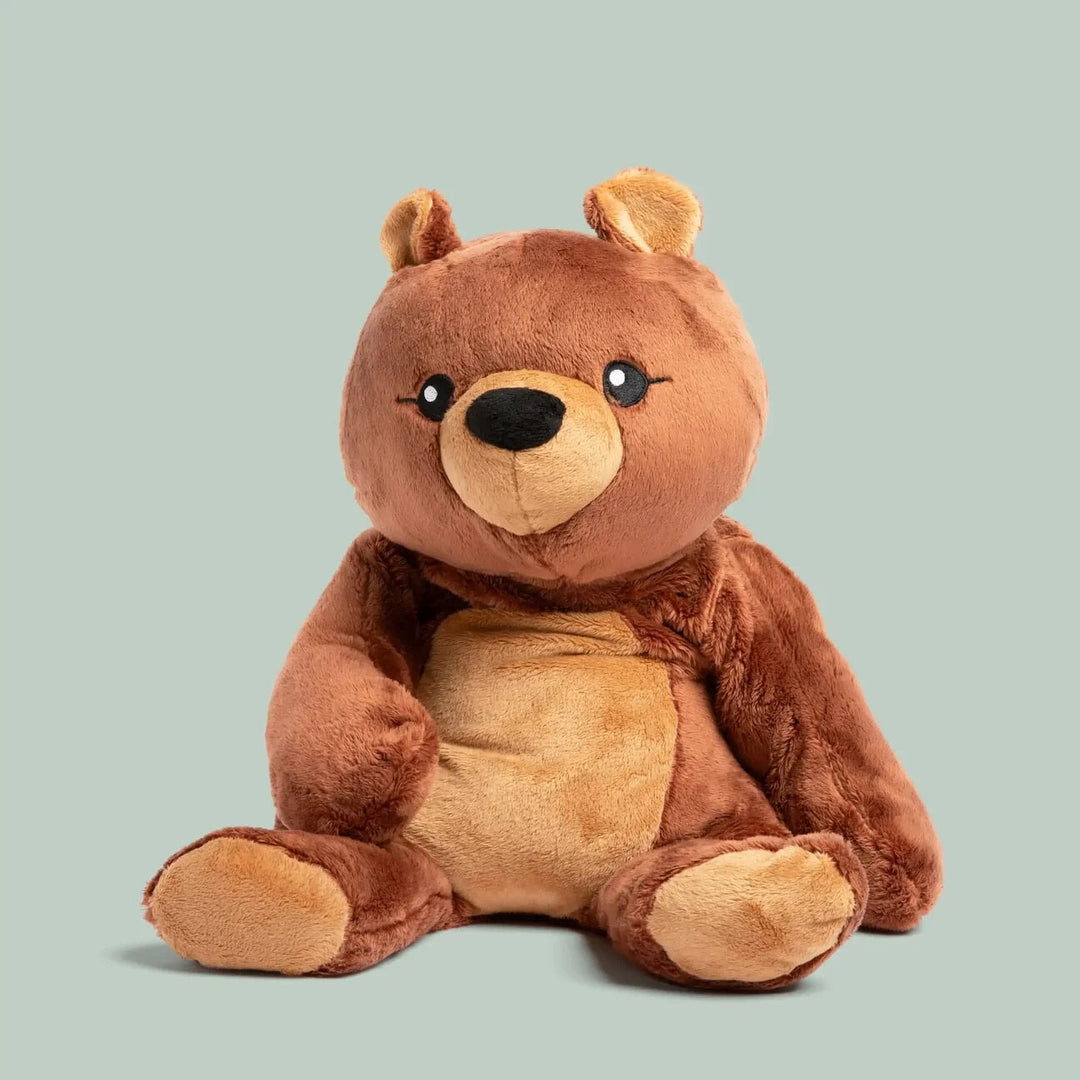 Peluche lourde Darby l'ours Hugimals Mlle et Coco