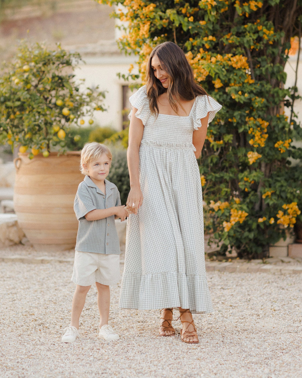 Short en coton Dawson stone (beige) Rylee + Cru Mlle et Coco