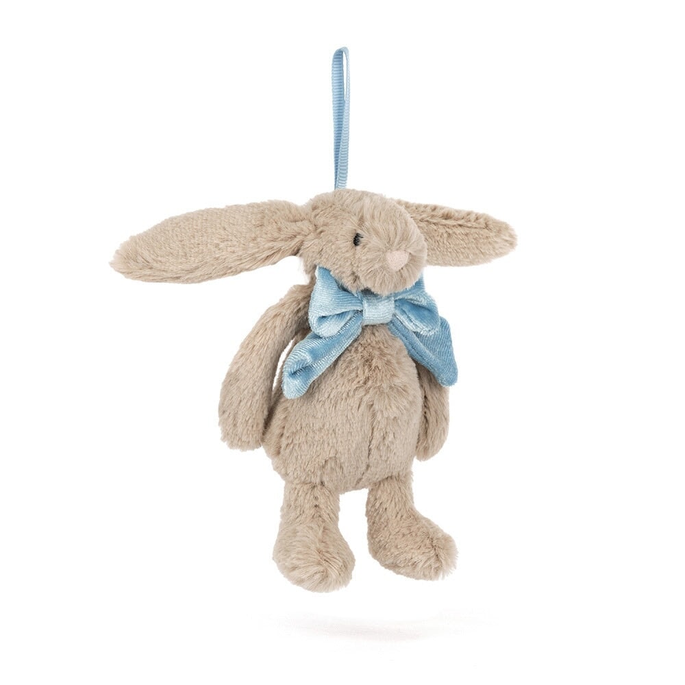 Décoration arbre de Noel lapin beige Jellycat Mlle et Coco