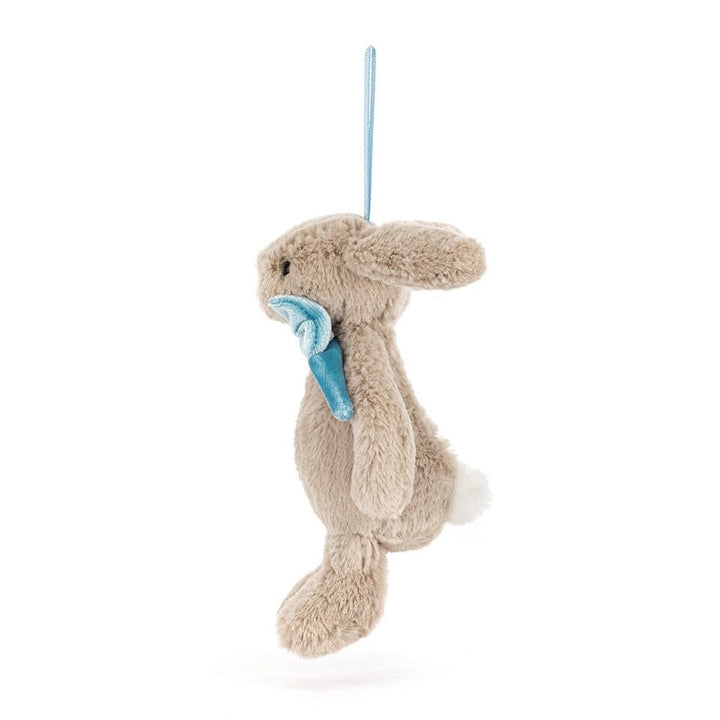 Décoration arbre de Noel lapin beige Jellycat Mlle et Coco